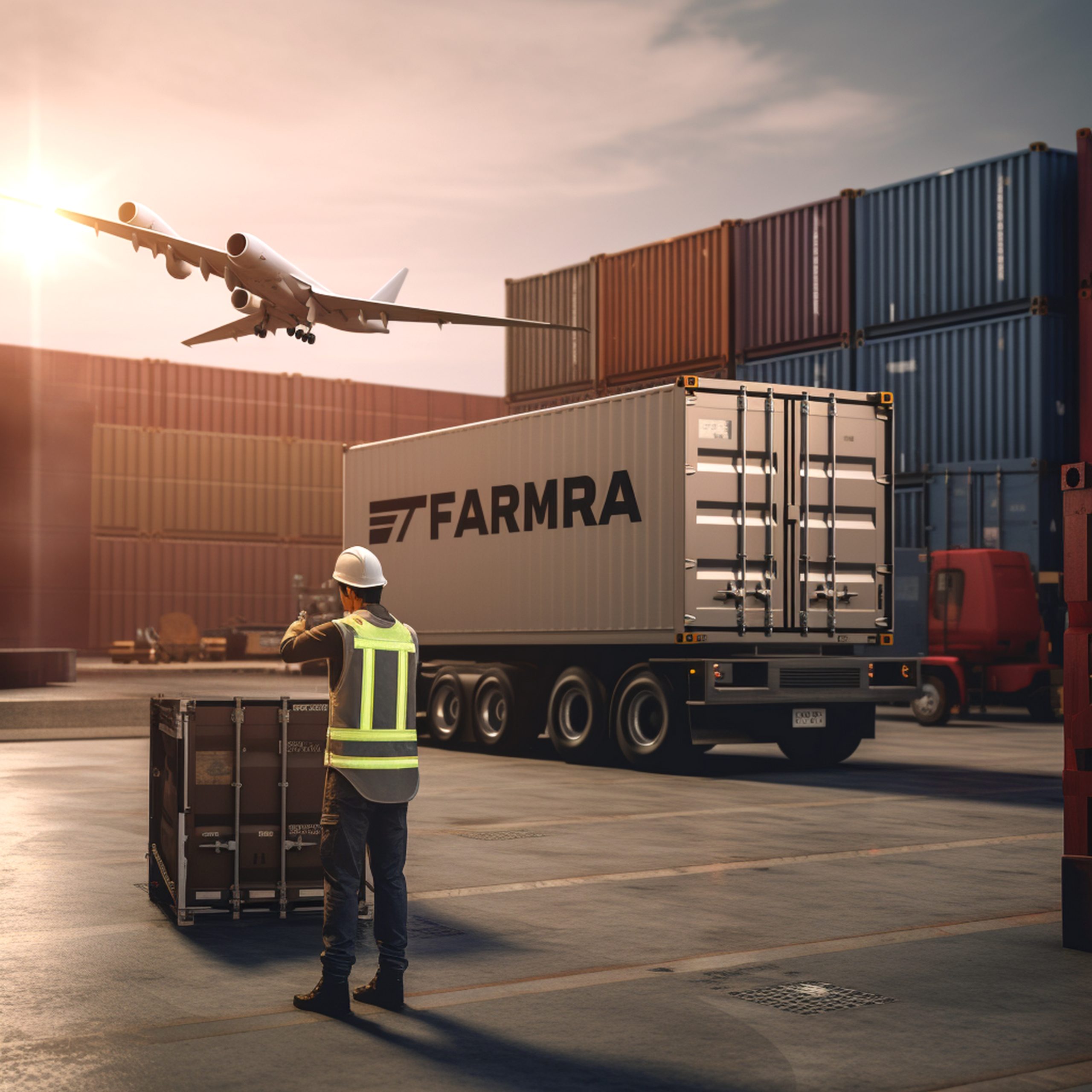 foreman-control-loading-containers-box-truck
